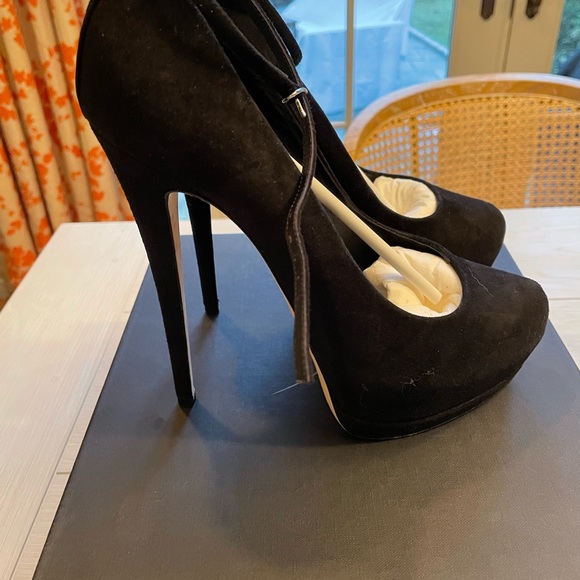 Giuseppe Zanotti ladies suede platforms - Picture 6 of 8